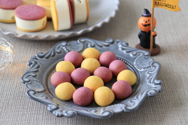 どこのお店の って絶対聞かれる ハロウィンカラーのバターサンドクッキー Michill Bygmo ミチル