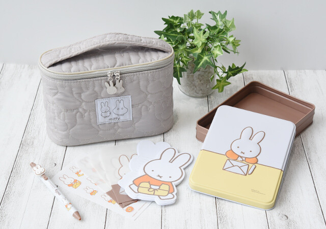これは…付録のレベル超えてる！大人可愛い♡ミッフィーの文房具セット＆ポーチ♡リンネル2月号