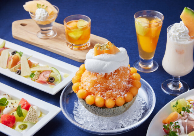 北海道・トマムで旬のメロンを堪能！丸ごと1玉使った「赤肉メロンの贅沢かき氷」