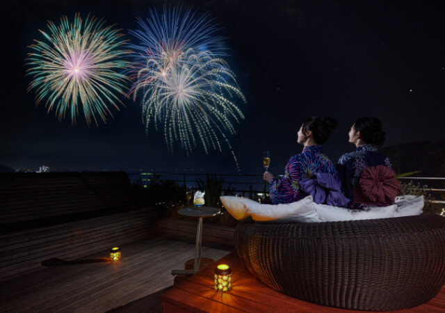 1日1組限定だから急いで！特別席で花火鑑賞の贅沢プラン♡リゾナーレ熱海の「絶景花火旅」