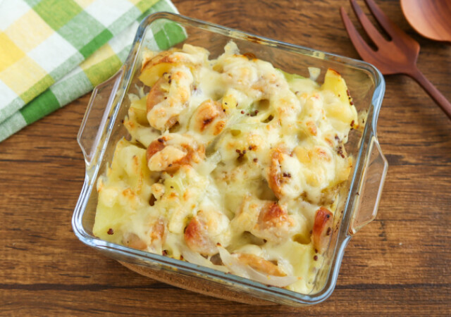 レンジ＆トースターで暑い日もラクチン！ホクホクとろ～り♡ジャーマンポテトのチーズ焼き