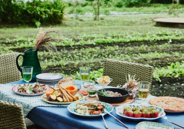 1日3組限定！那須の高原リゾートで収穫したての野菜をその場で味わう究極の贅沢ブランチ♡