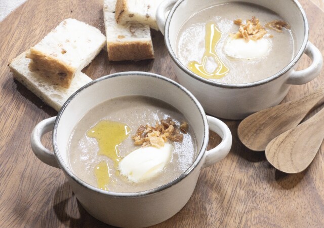 生クリーム使わなくてもこんなに美味しくできるの！？あったかコク旨！きのこのクリームスープ