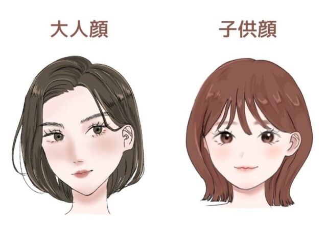 顔のタイプでこんなにちがう！大人顔・子供顔それぞれの「好感度盛りメイク」
