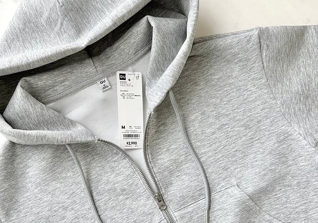 GUの新作パーカーもちもち素材が可愛くて着心地も最高♡おしゃれさんの購入品レビュー