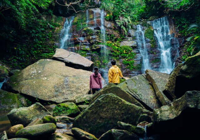 平均気温20℃！寒さ知らずの世界自然遺産の島で「幻の滝」に出会う！冬限定リゾートステイ