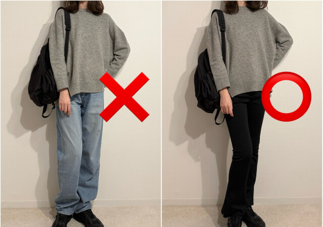 「黒スニーカー」の意外とやりがちな落とし穴！大人女子はどう履くのが正解？NG＆OKコーデ