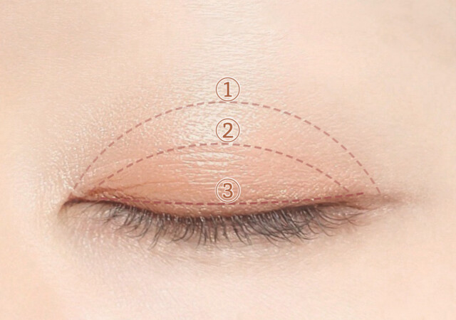そのままマネするだけでOK！どんな人でも失敗しない！アイシャドウ塗り方MAP