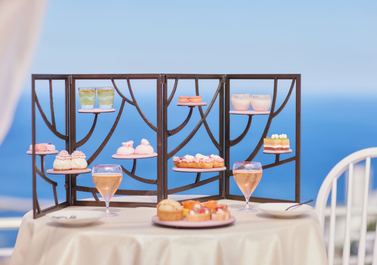 熱海の海と梅に癒やされる♡絶景テラスで味わう贅沢すぎる「梅アフタヌーンティー」