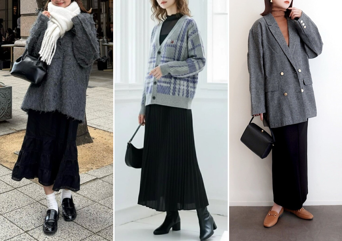 迷った朝は「黒スカート」はいときゃ大丈夫！今っぽく垢抜ける♡お洒落な人の着こなし大公開