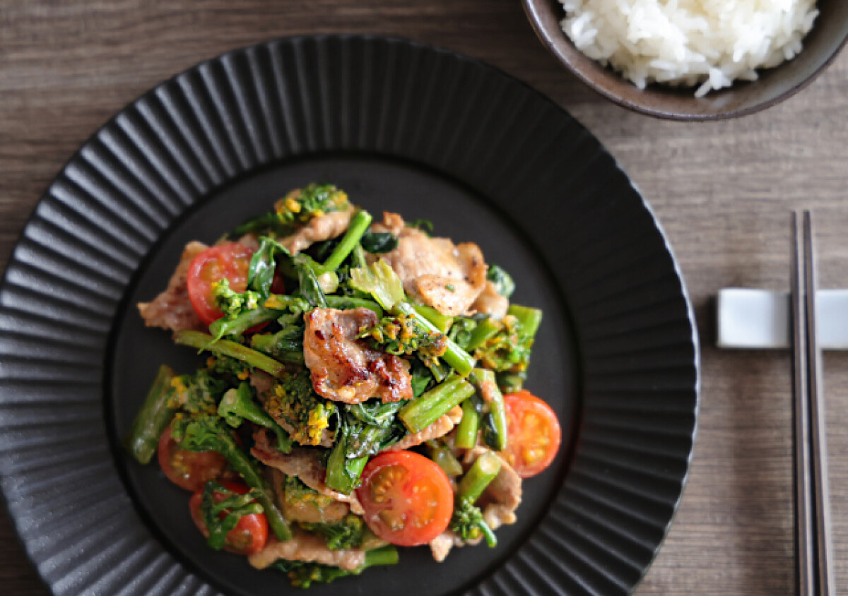 「菜の花って辛し和えだけじゃないんだ！」「今だけの旬の味！」菜の花の簡単レシピ3選