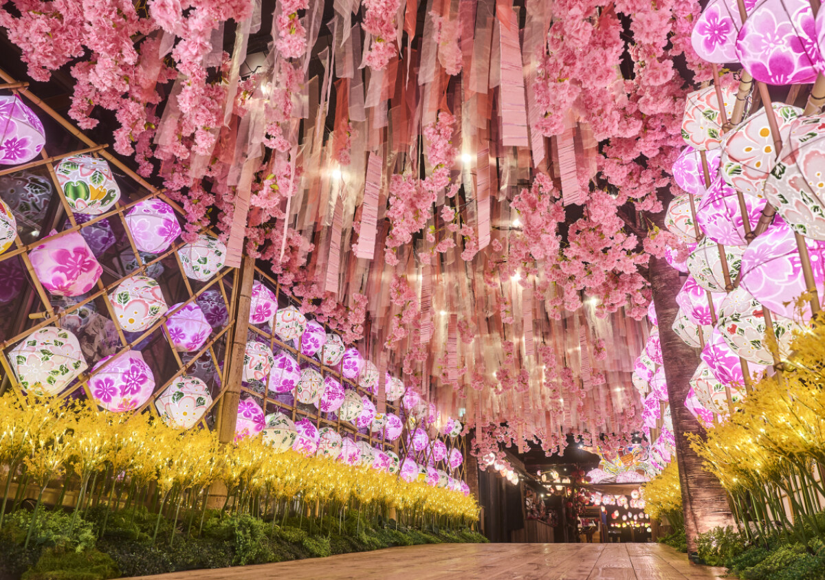 【青森】ねぶた花咲かじいさんが春を届ける♡毎日満開の花見ができる「たんげ花咲かまつり」