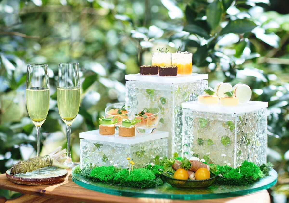 爽やかな「水わさび」の香りに癒やされる♡熱海で楽しむ新緑のアフタヌーンティー