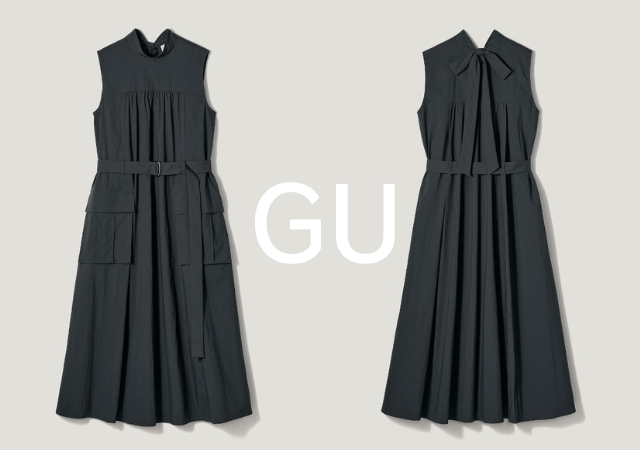GUの黒ワンピース控えめに言って…最高です！可愛くて着やせも叶う♡春の即戦力アイテム5選