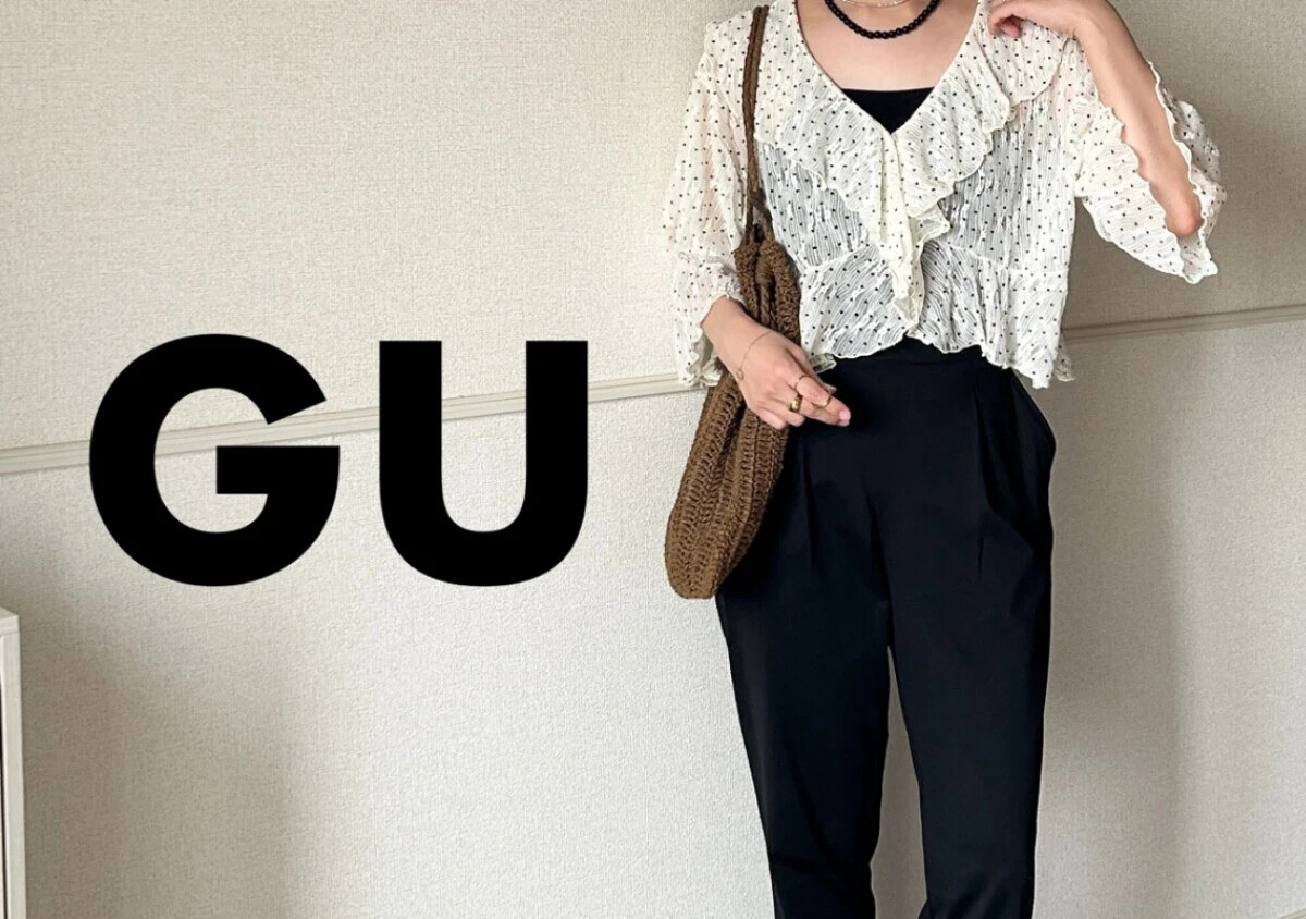 GUの黒パンツはラクなのに美脚見え♡売り切れ前に即カゴIN！2026夏のきれいめパンツ5選