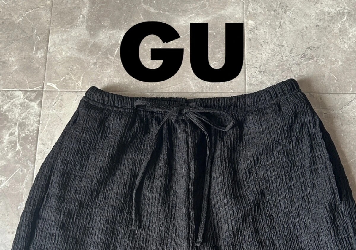 GUの黒パンツもっと早く買えばよかった！ウエストゴムでラクなのに美脚見え♡優秀アイテム5選