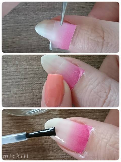 100均ネイルのベースコートだけで作る 指に咲く桜ネイル E Start マガジン