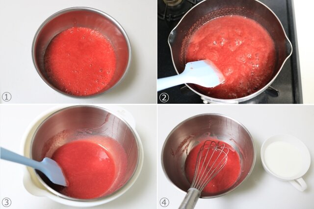 酸っぱいいちご救済レシピ ピンクが可愛い 簡単 苺ミルクプリン Michill ミチル